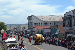 Kinetic Sculpture Race in Ferndale, California