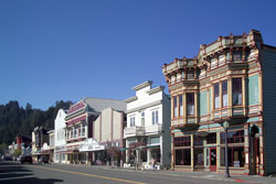 Main Street in Ferndale, California